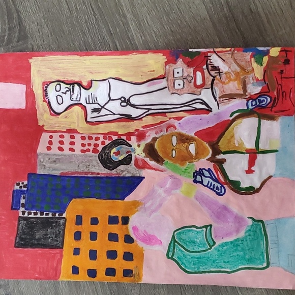 Fine art /  series Yellow Tail works by..Andre pace.. The art has been crafted - Picture 3 of 3